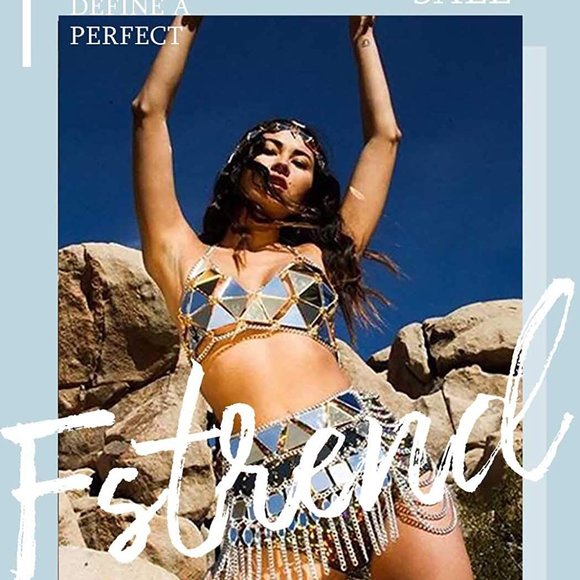 Party Nighclub Bra Jewelry Accessories for Women - Picture 6 of 6